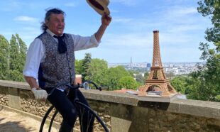 Tour de Meudo à vélo du 15 Mai. Parade à Grand Bi de Jean-Luc Bergé